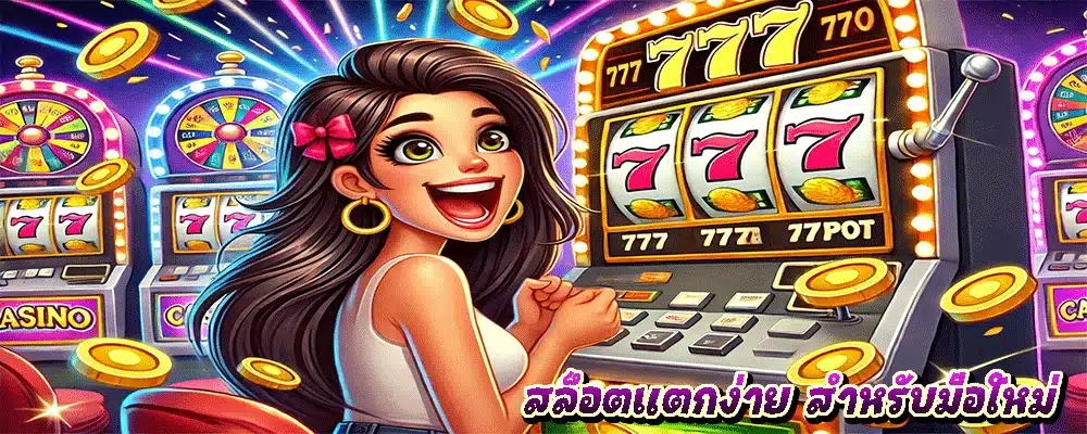 สล็อตแตกง่าย สำหรับมือใหม่